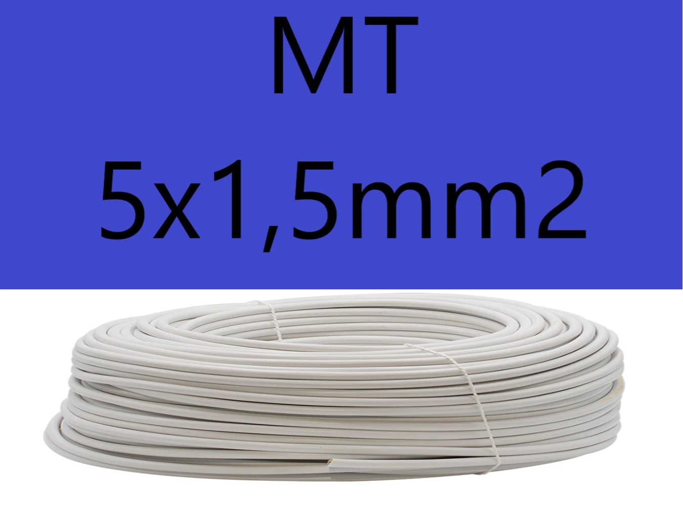 MT 5x1,5mm kábel H05VV-F